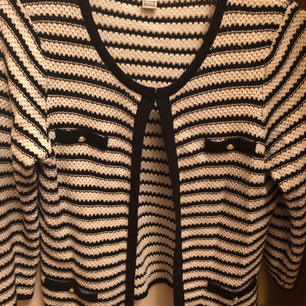 Early Forever 21 Nubby Sweater Designer Look Size Large Trendy Dress Up Look